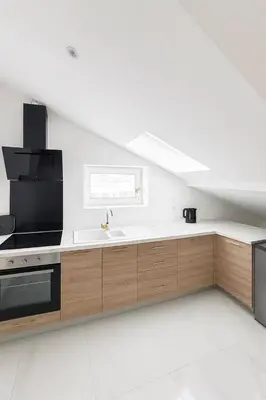 Cuisine ou kitchenette dans l'établissement DeLuxe Studio Lumineux, Rénové, Parking Gratuit, MULHOUSE CENTRE