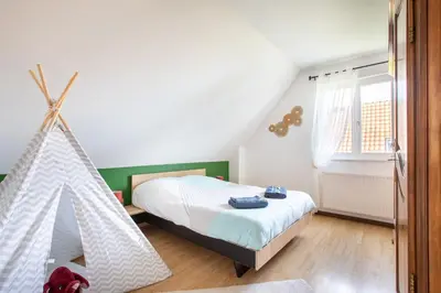 Plan de l'établissement Maison confortable & familiale, proche Colmar et plus beaux coins d'Alsace