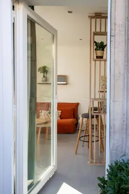 Coin salon dans l'établissement Le Jardin Secret