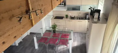 Cuisine ou kitchenette dans l'établissement Home sweet home