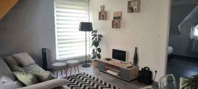 Télévision ou salle de divertissement dans l'établissement Home sweet home