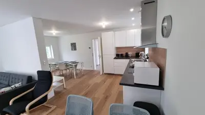 Cuisine ou kitchenette dans l'établissement Maison 3 chambres avec terrasse côté champ