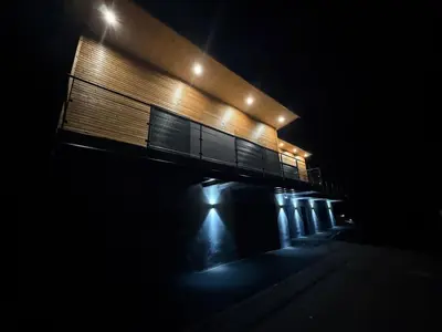 Plan de l'établissement Chalet prestige avec sauna
