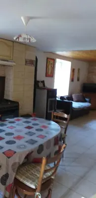 Cuisine ou kitchenette dans l'établissement Vacances zen en montagne