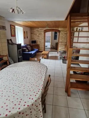 Coin salon dans l'établissement Vacances zen en montagne