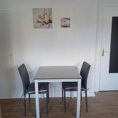 Plan de l'établissement Furnished studio in city center in a quiet neighborhood