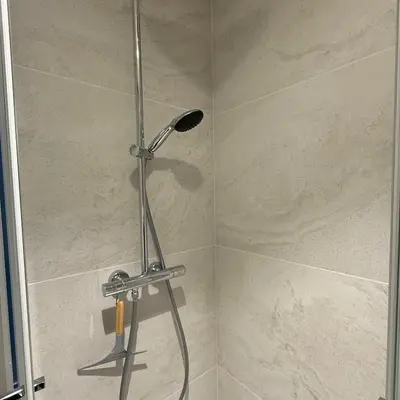 Salle de bains dans l'établissement Les Rives du vignoble