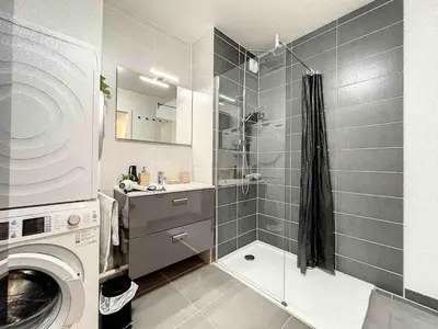 Salle de bains dans l'établissement Dream Home Appartement Saint-Louis Proche Bale
