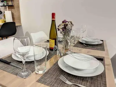 Boissons dans l'établissement Dream Home Appartement Saint-Louis Proche Bale