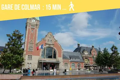 Plan de l'établissement Very nice apartment - Colmar city center