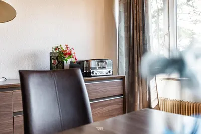 Plan de l'établissement Beautiful apartment close to Basel with parking