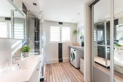Cuisine ou kitchenette dans l'établissement Le 12 - City Center