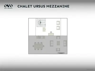 Plan de l'établissement Chalet L'Ursus - OVO Network