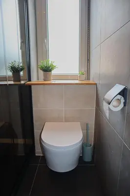 Salle de bains dans l'établissement L'échappée Alsacienne - Studio in Saint-Louis