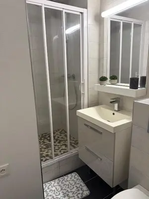Salle de bains dans l'établissement Bretzel Studio
