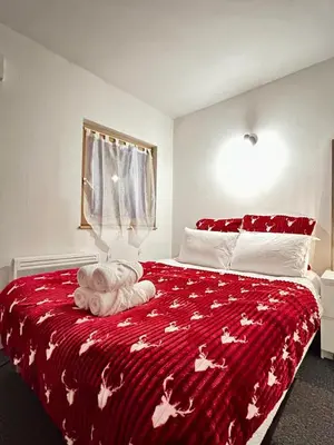 Un ou plusieurs lits dans un hébergement de l'établissement Le cocon du Vieux Colmar - Design et cosy - Hypercentre Colmar