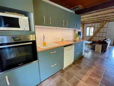 Cuisine ou kitchenette dans l'établissement Chalet de montagne au Hilsen - 2 à 6 personnes