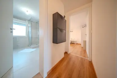 Salle de bains dans l'établissement Beautiful apartment Near Basel 4 people Huningue