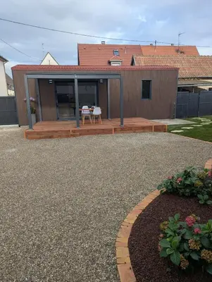 Bâtiment de la maison de vacances