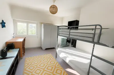 Un ou plusieurs lits dans un hébergement de l'établissement Appartement Colmar proche centre et gare- 8 personnes