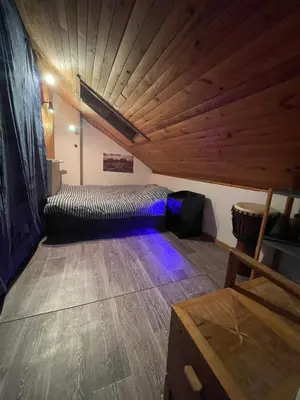 Un ou plusieurs lits dans un hébergement de l'établissement Appartement Colmar proche centre et gare- 8 personnes
