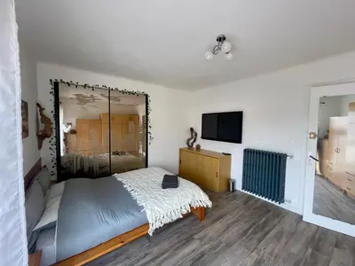 Un ou plusieurs lits dans un hébergement de l'établissement Appartement Colmar proche centre et gare- 8 personnes