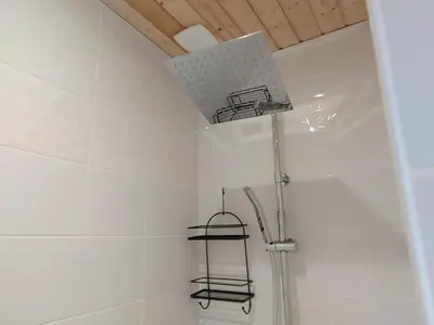 Salle de bains dans l'établissement Chalet in St Maurice near Ballon d'Alsace