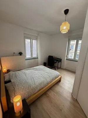 Un ou plusieurs lits dans un hébergement de l'établissement Colmar St Joseph Nature Cocoon