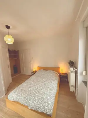 Un ou plusieurs lits dans un hébergement de l'établissement Colmar St Joseph Nature Cocoon