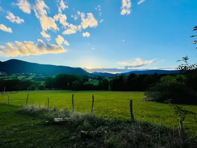 Paysage naturel près de la maison de vacances