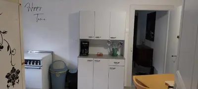 Cuisine ou kitchenette dans l'établissement Les gîtes d'Esika