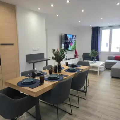 Appartement Familial- T3 LUXE- Borne VE- Recharging Station - 5min de la Gare- Colmar