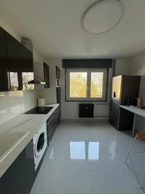 Cuisine ou kitchenette dans l'établissement Newly renovated Private Parking Wifi in Mulhouse