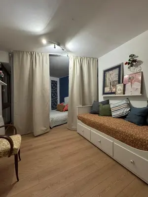 Un ou plusieurs lits dans un hébergement de l'établissement Charming apartment in the heart of Colmar