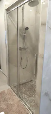 Salle de bains dans l'établissement Alsace Elégance Suite