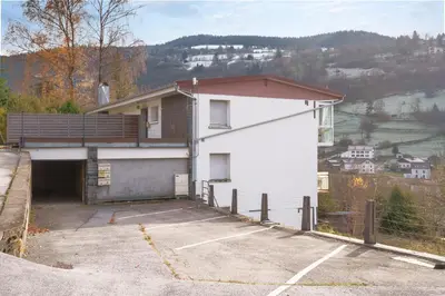 Vue générale sur la montagne ou vue sur la montagne depuis l'appartement