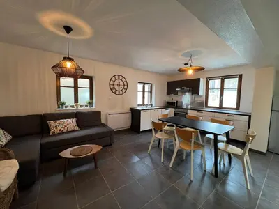 Coin salon dans l'établissement Sand & Chill - Appartement 55R