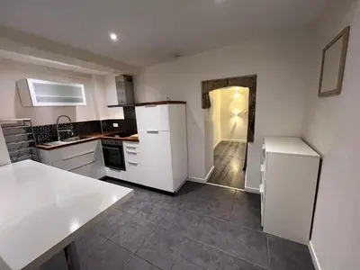 Cuisine ou kitchenette dans l'établissement Sand & Chill - Studio 37R