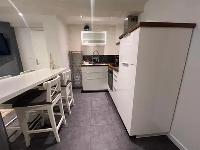 Cuisine ou kitchenette dans l'établissement Sand & Chill - Studio 37R