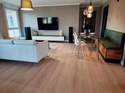 Télévision ou salle de divertissement dans l'établissement Le loft de la Tour - Appartement 3P prox Centre