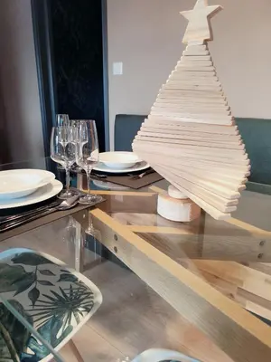 Plan de l'établissement Le loft de la Tour - Appartement 3P prox Centre