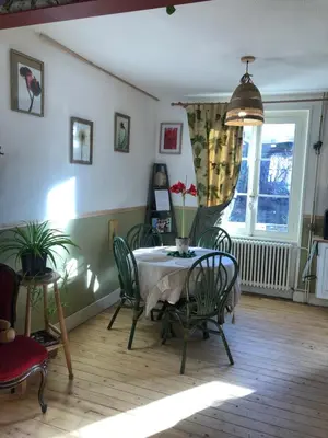 Coin salon dans l'établissement Sweet Home