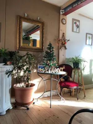 Coin salon dans l'établissement Sweet Home