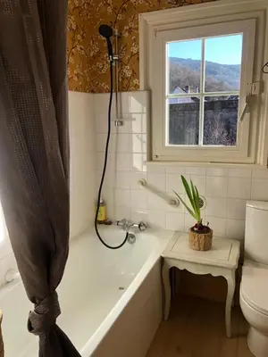 Salle de bains dans l'établissement Sweet Home