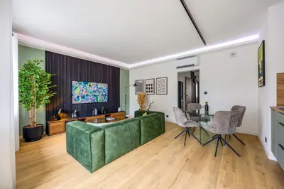 Coin salon dans l'établissement Slate at Max, Luxury in Mulhouse