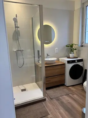 Salle de bains dans l'établissement Chapitre 2