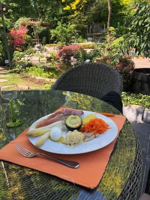 Nourriture dans la maison d'hôtes ou à proximité