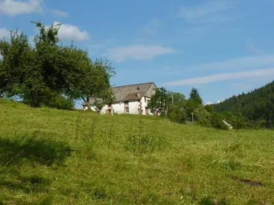 Paysage naturel près de la maison de vacances