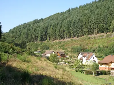 Paysage naturel près de la maison de vacances