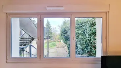 Jardin de l'établissement Les Bouleaux d'Alsace - Parking